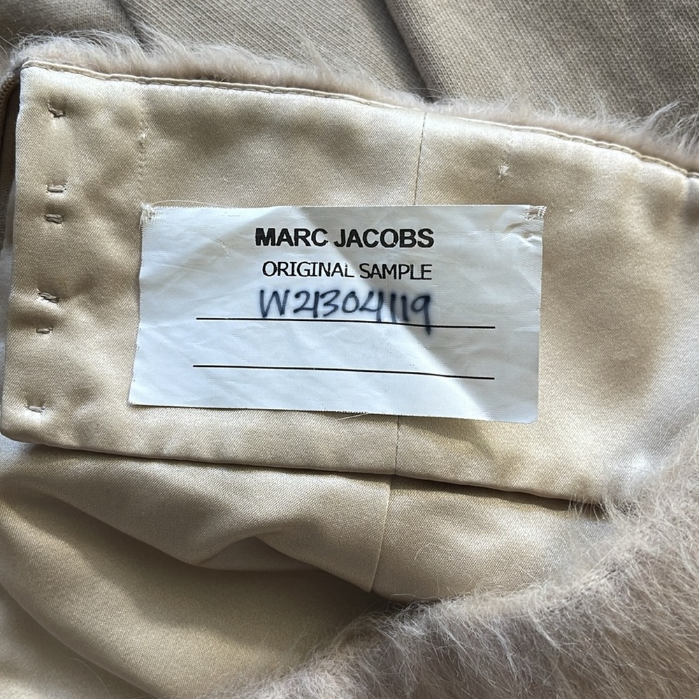 Marc Jacobs Fuzzy Blush Mini Skirt Size X-Small - Picture 10 of 10